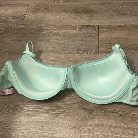 Savage X Fenty Back to the Boudoir Balconette Bra, light green mint 36DDD - Picture 7 of 7